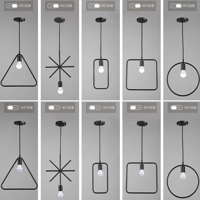 Скандинавская Минималистичная маленькая люстра для отеля современный гостевой