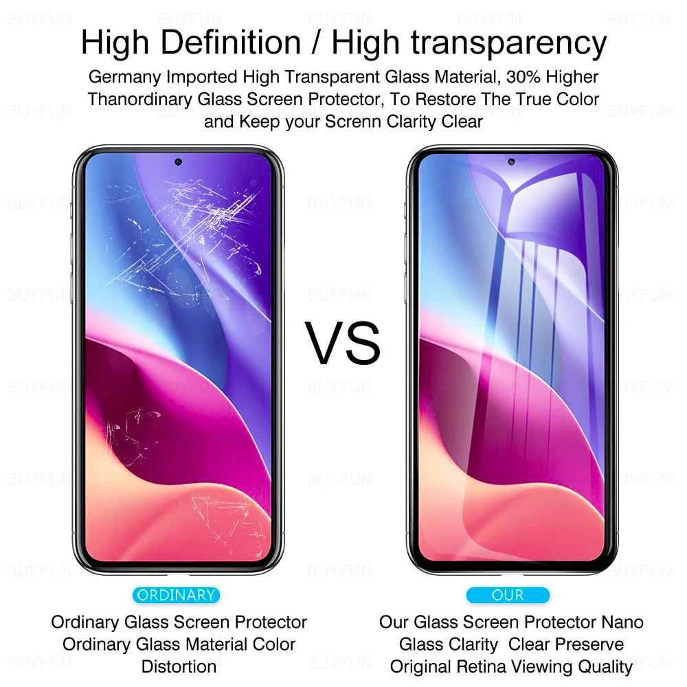 

Screen Protector and Camera Lens Armored Film For Xiaomi Redmi K30 k30pro K40 k40 pro k40pro plus Tremp Safety Glass