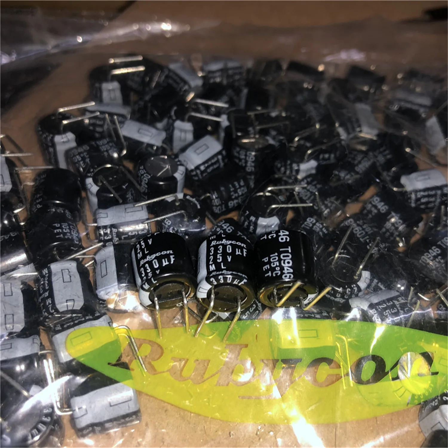 30pcs/lot original Rubycon ML series miniaturized high frequency aluminum electrolytic capacitors free shipping