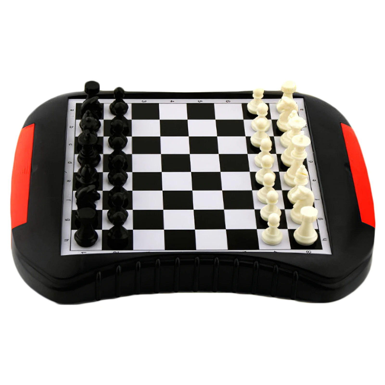 

1 Набор, мини-шахматы, складные магнитные пластиковые шахматные доски, портативные Развивающие игрушки для семейного собрания