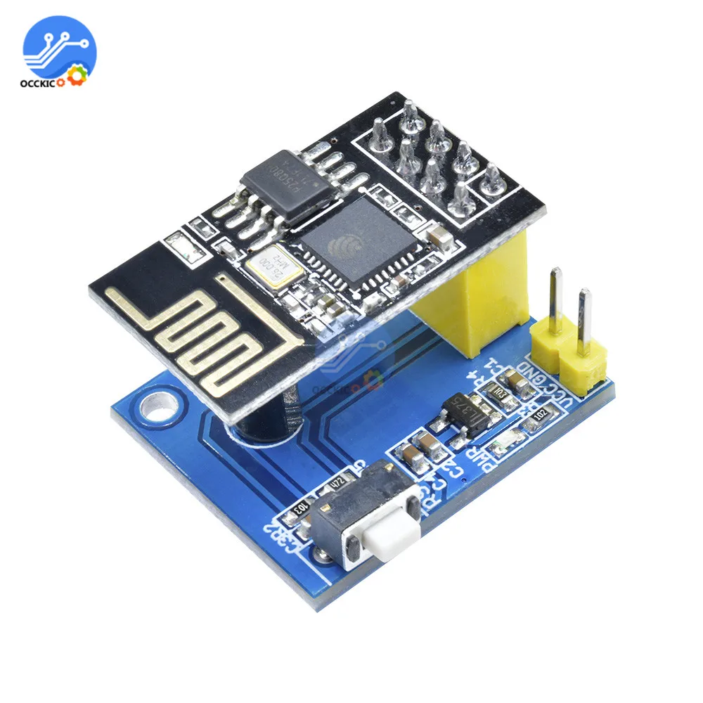 Беспроводной модуль ESP8266 ESP 01S DS18B20 wifi приемник для температуры и влажности Модуль