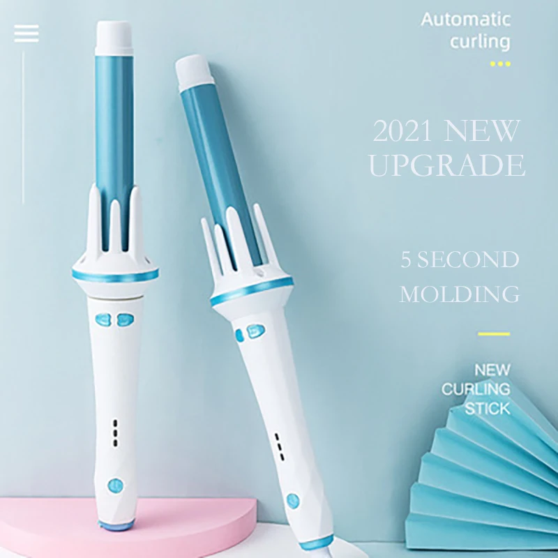 

Spiral Curling Wand Rotating Hair Curler Automatic Hair Curling Iron Hair Waver Roller Ceramic Fast Heating Hair Crimper Newest