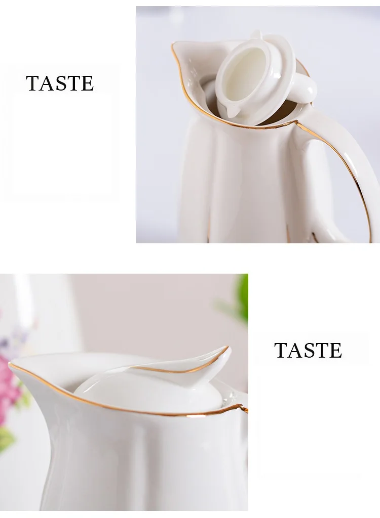 1.5L / 2L Керамика кувшины Бутылки для воды холодной чайник бутылка без взрыв