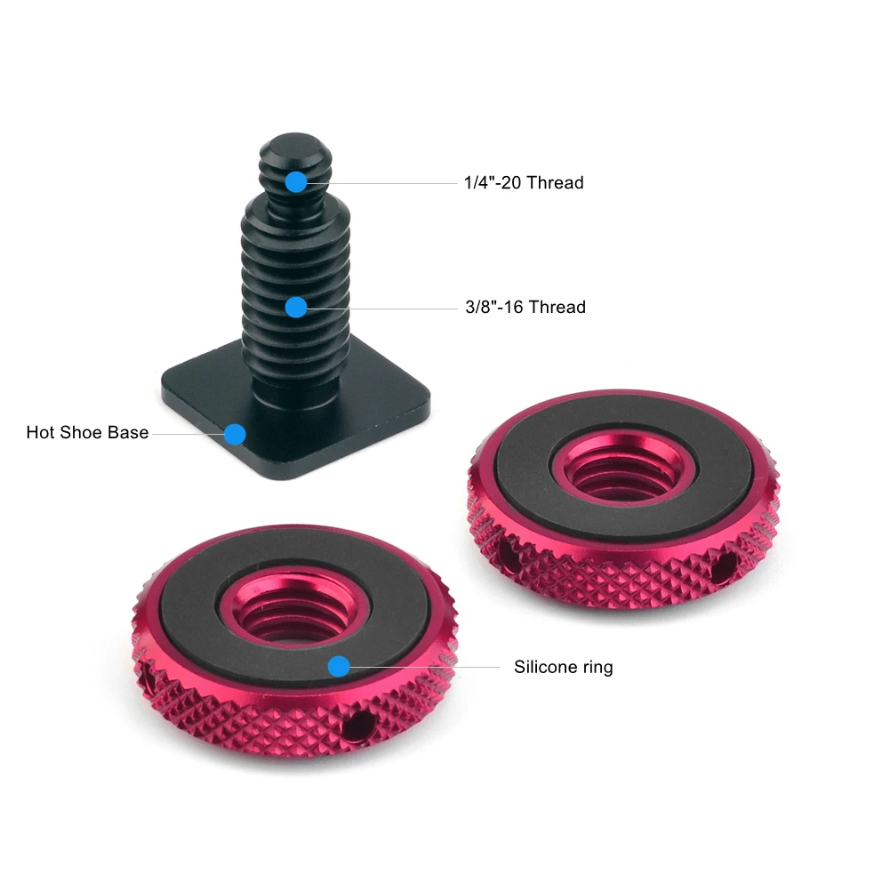 Крепление Горячий башмак для камеры 1/4 &quot-20 винтовой адаптер дюйма DSLR клетка