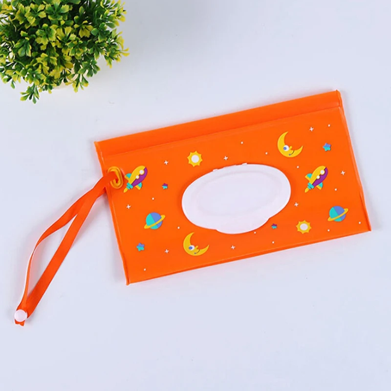 

Fashion Wipes Carrying Case Clutch and Clean Wet Wipes Bag for Stroller Cosmetic Pouch with Easy-Carry Snap-Strap 30 Models
