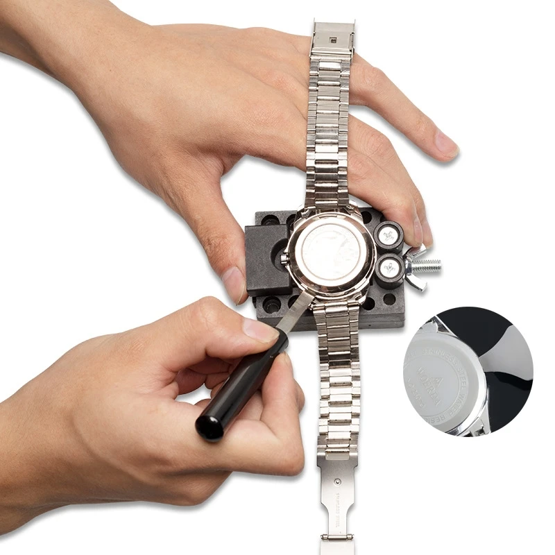 1 шт задней крышки часов чехол открывалка винт гаечный ключ батарея замена