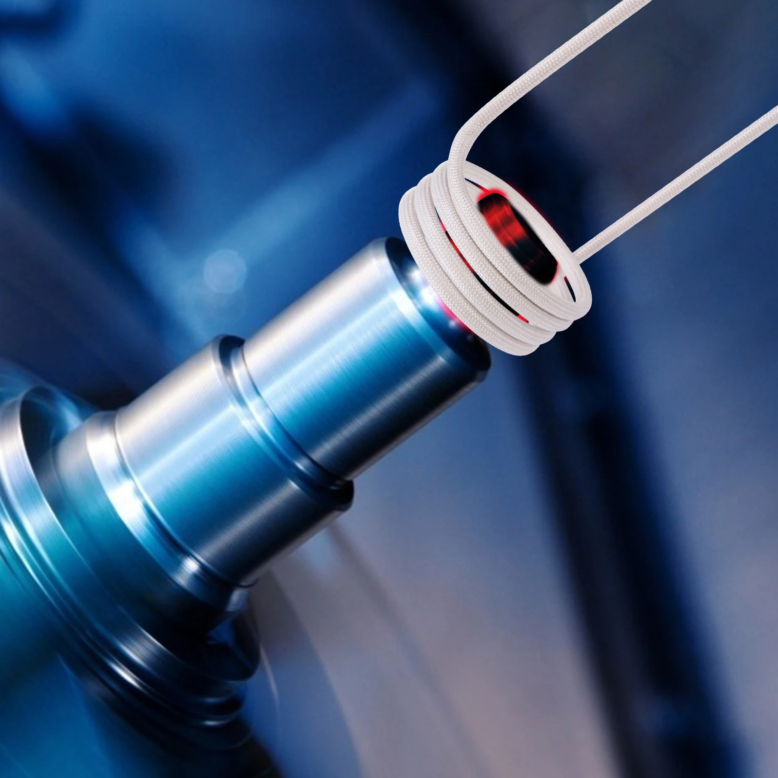 

1000W Magnetic Induction Heater Kit Flameless Heating Technology, With 8 Coils And Aluminum Alloy Box Used For Heating Bearings