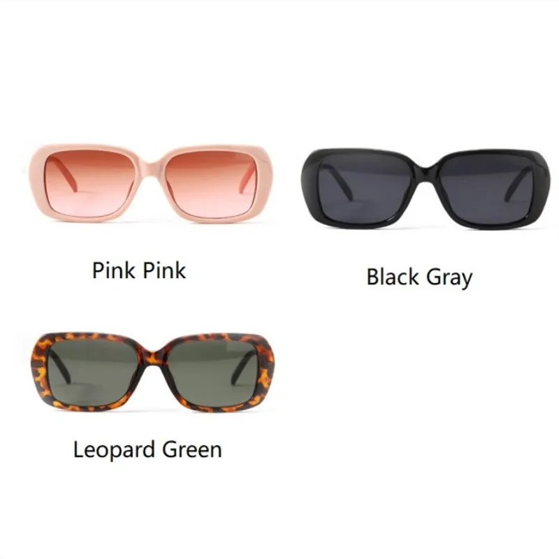 

Vintage Small Frame Pearl Designer Sunglasses Women Leopard Print Glasses Trend Fashion Elegant Eyeglasses Alloy Square Shades