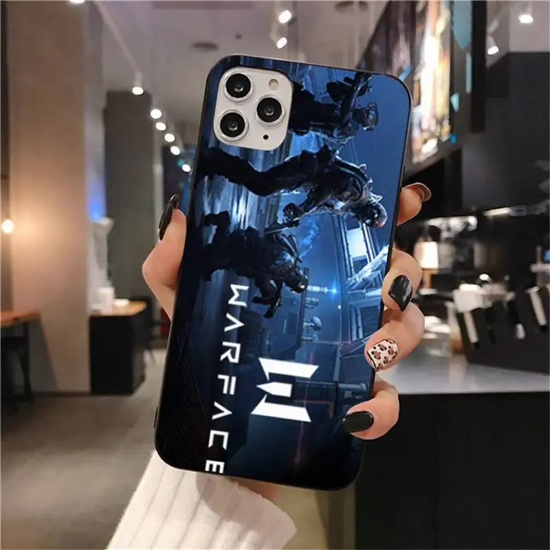 Игровой чехол Warface с низким содержанием жира оболочка для телефона iPhone 11 pro XS MAX 8 7 6
