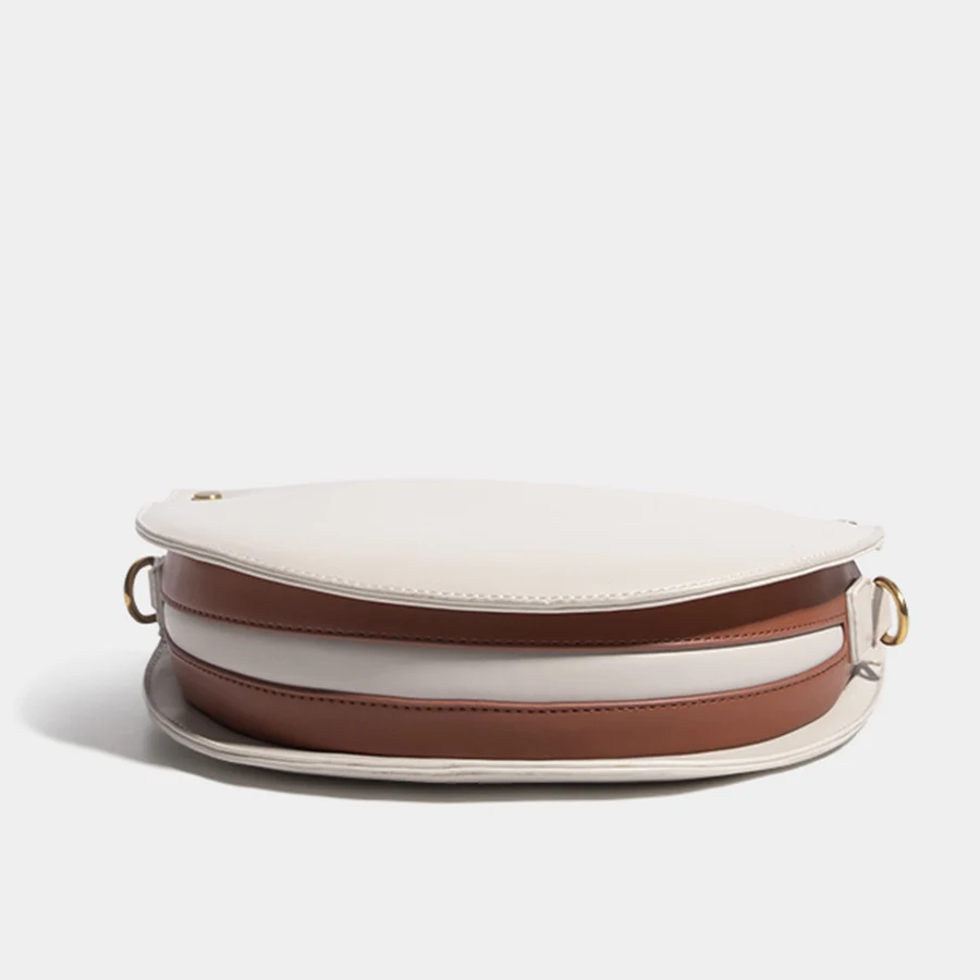 

Women's Bag Autumn Winter New 2021 Ladies Crescent Single-Shoulder Bag Panelled Design Cross-Body Bag Trend Female Handbag Bolsa