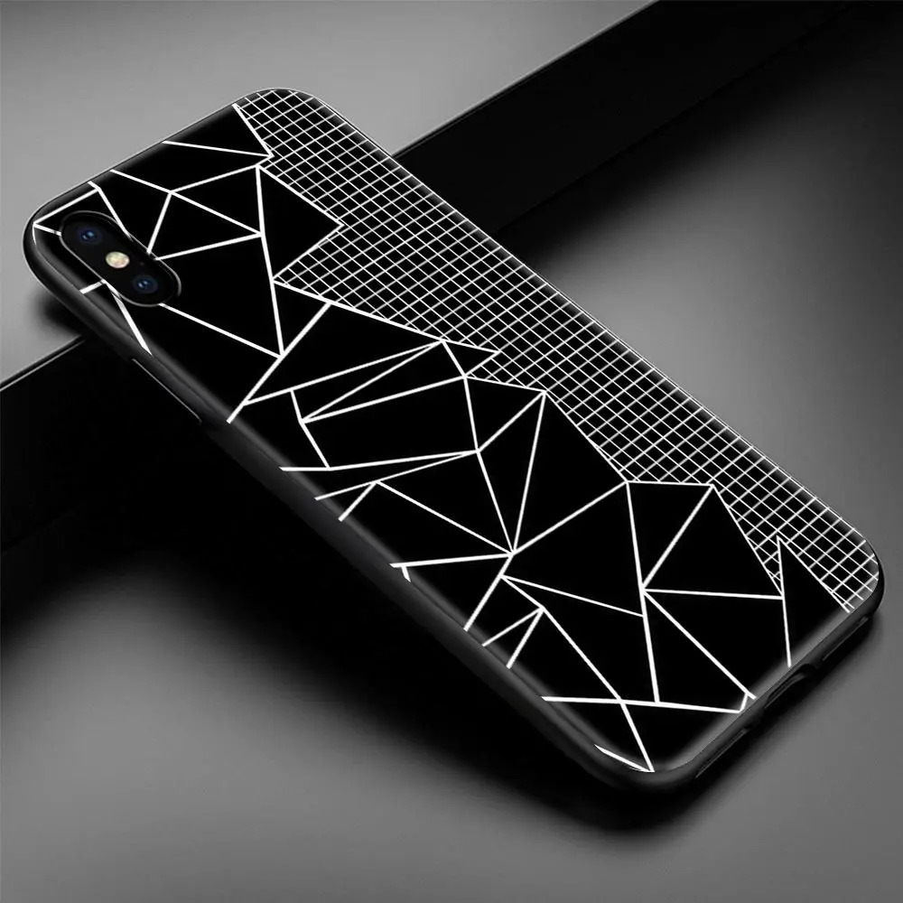 

Dark Brushed Metal Texture Luxury Phone Case Cover for iPhone 11 12 Pro MAX 7 8 XR XS MAX X 6 6S Plus Silicone Soft Coque Shell