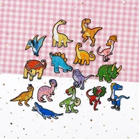 dinosaur patches for clothing sewing patterns appliques badges iron on patch on clothes embroidered tranfer sticker for cloth