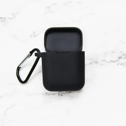 4 Силиконовый чехол для Xiaomi Air Беспроводная bluetooth-гарнитура для Xiaomi Airdots Pro анти-капля коробка для хранения пыли с застежкой-крючком - Цвет: 4