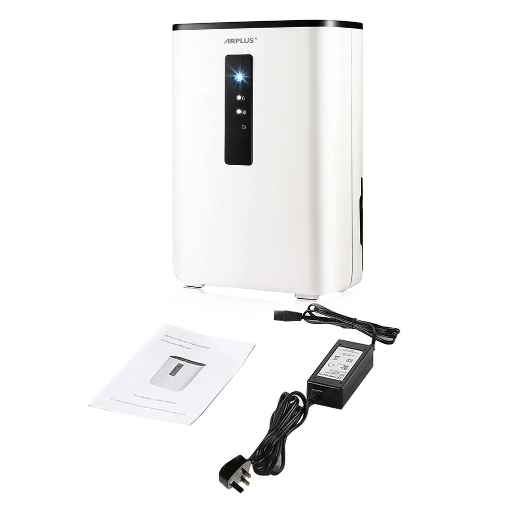 

AIRPLUS 65W 110-240V 2.5L Home Air Dehumidifier Semiconductor Desiccant Moisture Absorbing Air Dryer Purify Electric Cooling