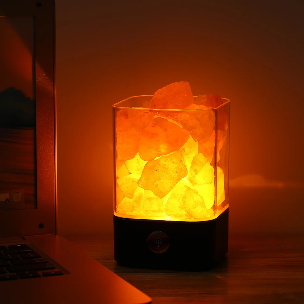 salt light Звездное небо 3D принт Звезда Луна лампа красочный лунный светильник сменный сенсорный домашний декор креативный подарок светодиодный ночной Светильник Galaxy с подставкой - Испускаемый цвет: salt light