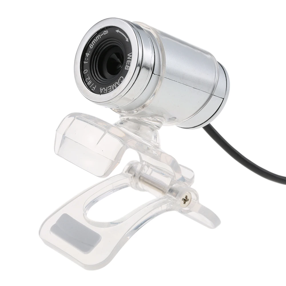 USB веб камера 360 градусов 12 мегапиксельная HD с микрофоном со светодиодной