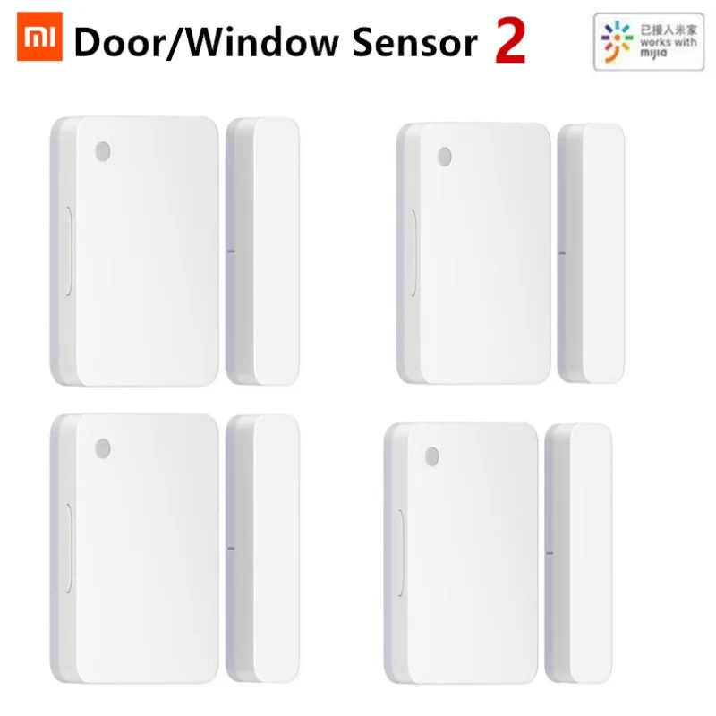 Новый Умный датчик двери и окна Xiaomi Mijia 2 bluetooth 5 1 Обнаружение света
