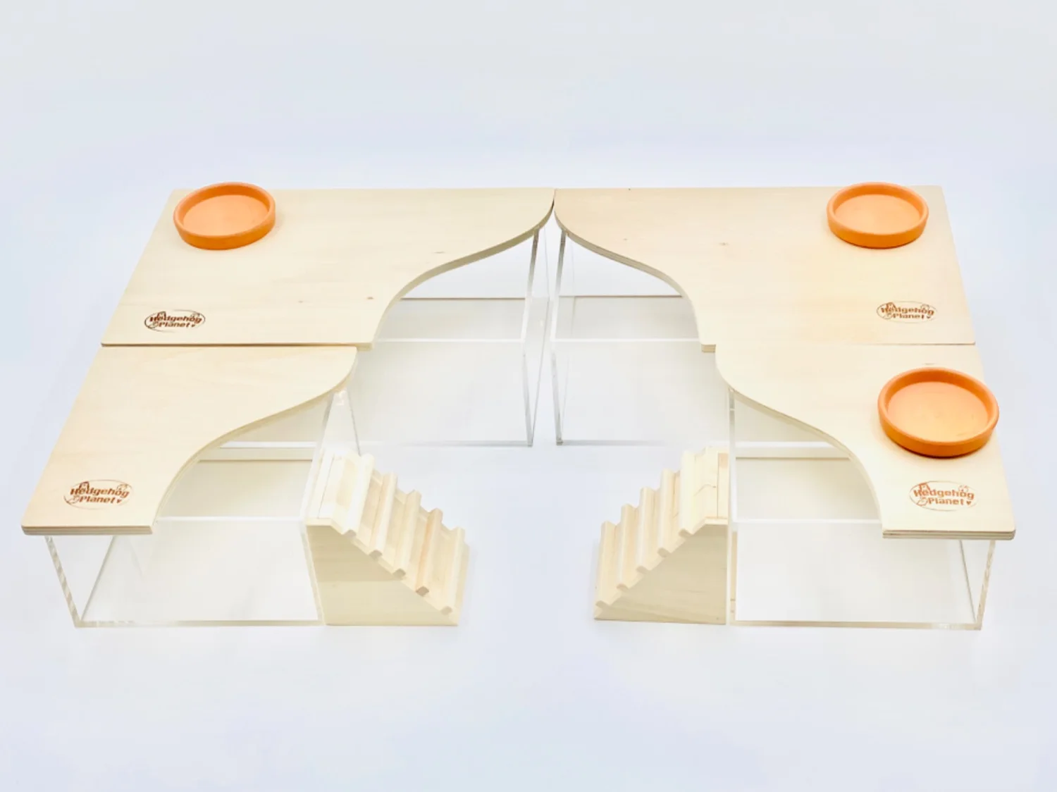 Акриловый песочный бассейн для хомяков, упрощенная копательная коробка Golden Bear, песочница для бурундуков, клетка для обустройства ландшафта.