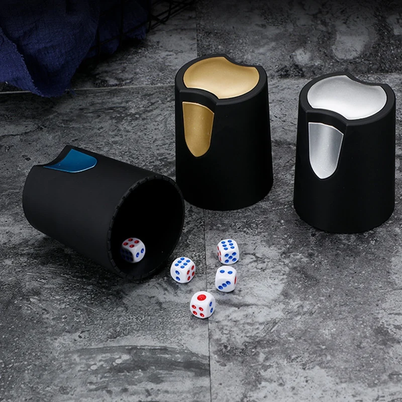 

3PCS Waist-Shaped Sequin Sieve Cup Dice Shake Dice Entertainment Dice Cup Sieve Bar Game Supplies