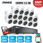 Система видеонаблюдения ANNKE, 16 каналов, 5 Мп, H.265 + DVR, 16 шт.