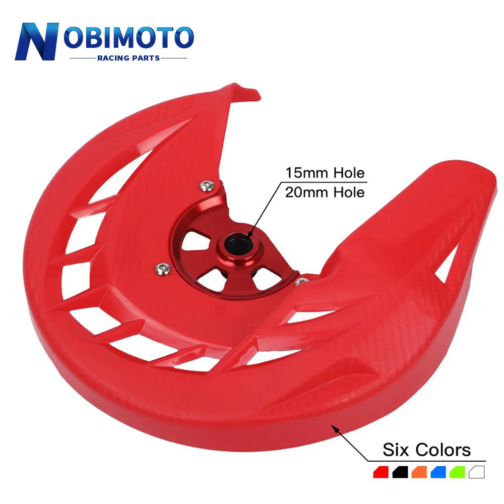 

Motorcycle Front Brake Disc Gaurd Protector For CR125 CR250 04-07 CRF450R CRF250R 2004-2016 MX Motocross Dirt Bike Offroad