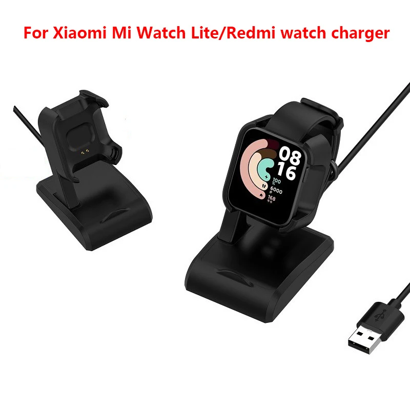 Charger For Xiaomi Watch Lite USB Charging Cable Portable For Redmi Watch Charger 1M Power Adapter For Watch Lite Accessories