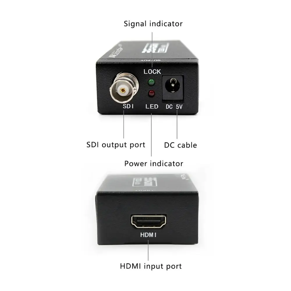 Конвертер HDMI в SDI конвертер BNC SD HD 3G для монитора камеры|Кабели| |