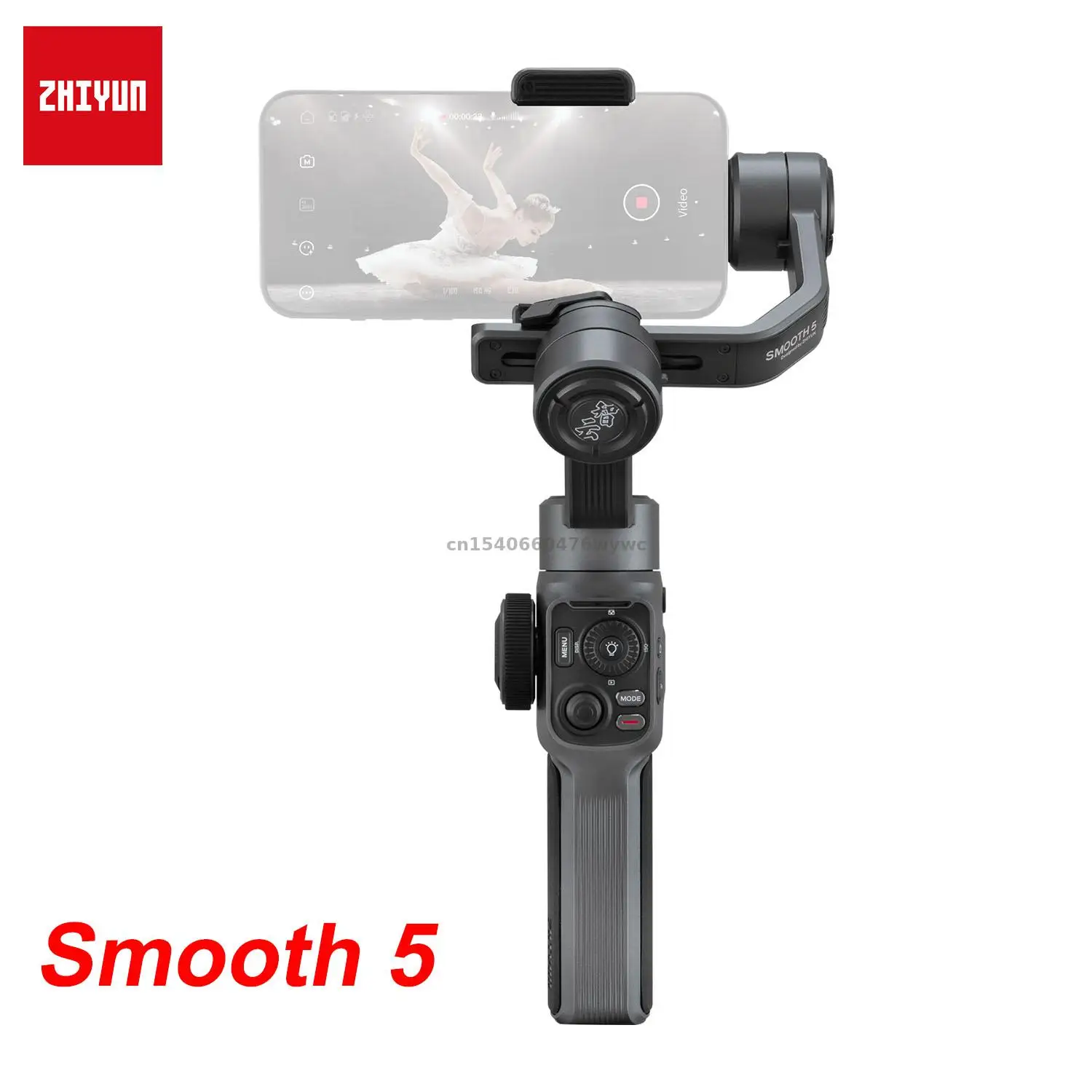

Zhiyun Smooth 5 комбинированный шарнирный стабилизатор 3-осевой Ручной штатив для iPhone Android смартфона для vlog YouTube smooth X 4 XR
