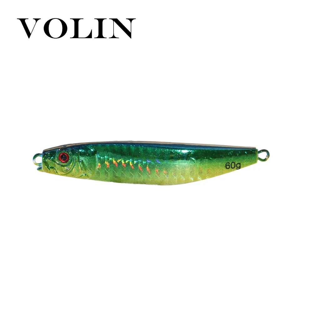 Приманка VOLIN металлическая для морской рыбалки 30/40/50/60 г|Наживки рыбной ловли| |