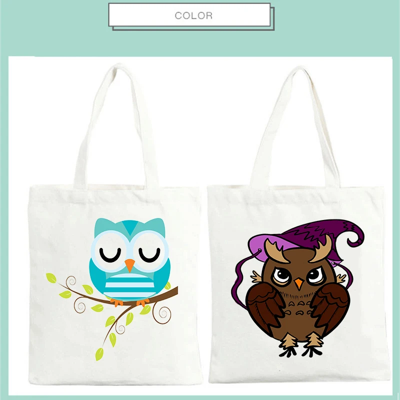 Женская сумка для покупок на одно плечо белая тканевая внутренний карман молнии