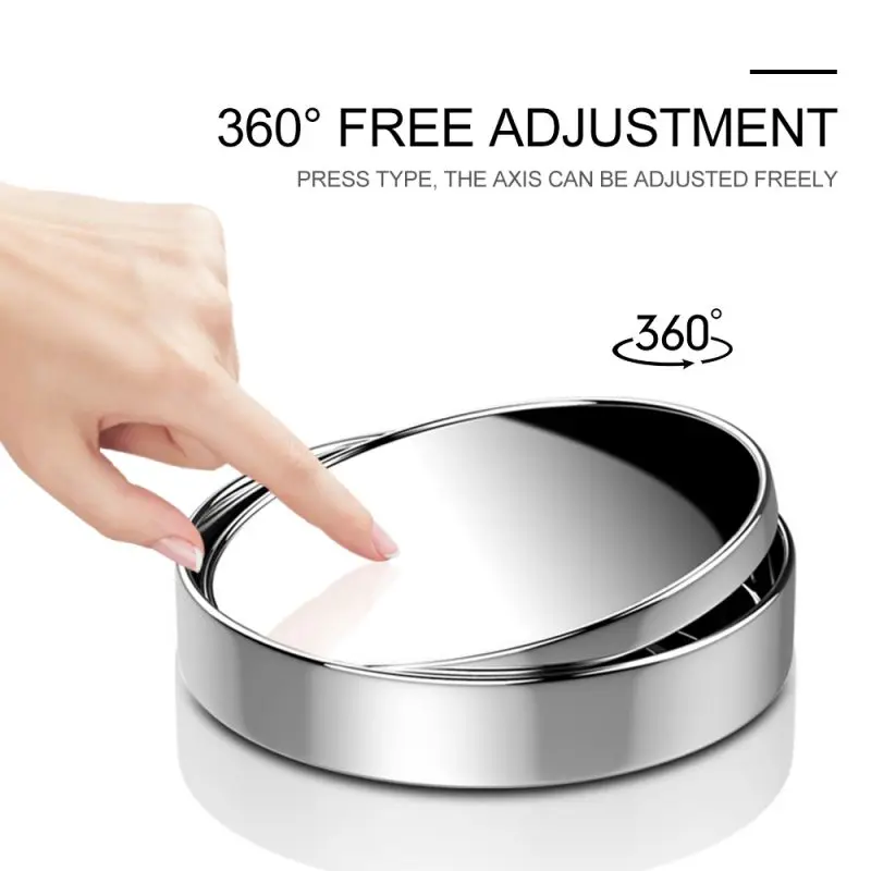 Универсальное зеркало для слепых зон на 360 градусов мини заднего вида автомобиля