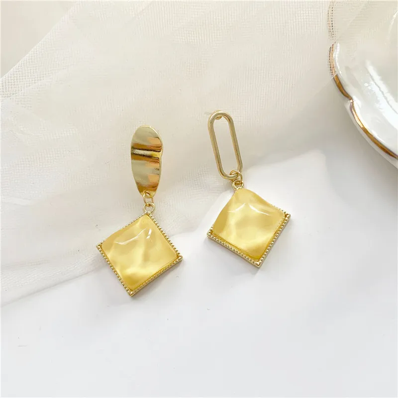 Модная одежда для девочек контракт асимметричные серьги гвоздики миниатюрные