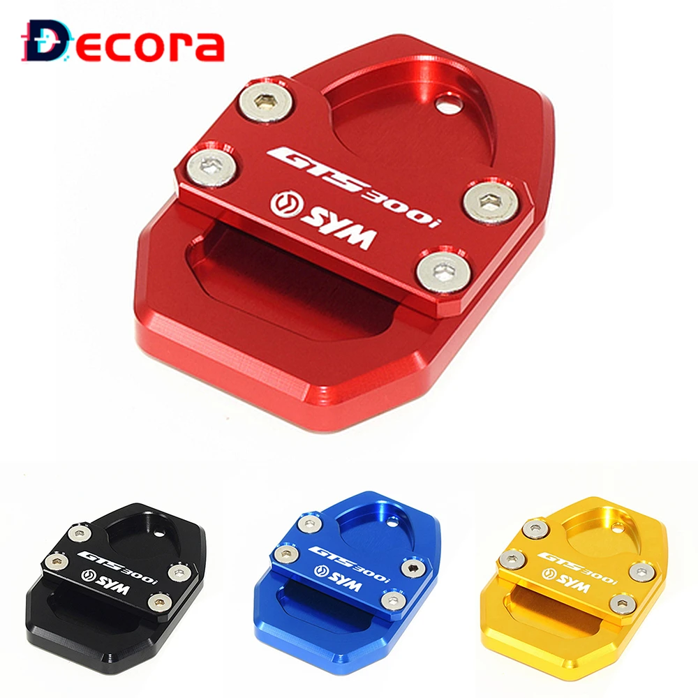 

For SYM GTS300 GTS300i GTS 300 300i 2017 2018 Motorcycle Accessories Side Stand Enlarge Plate Kickstand Extension Pad Plate