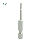 Лучшая отвертка Torx с шестигранной ручкой из легированной стали 50 мм, 1 шт., 14 дюйма, распродажа, новинка 2021, высокое качество