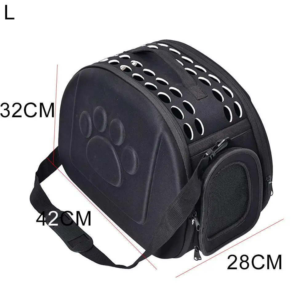 

Dog Cat Carrier Cage Dog Cat Carrier Cage Fashionable Breathable Foldable Pet Carrier Crossbody Bag Dog Supplies 2021