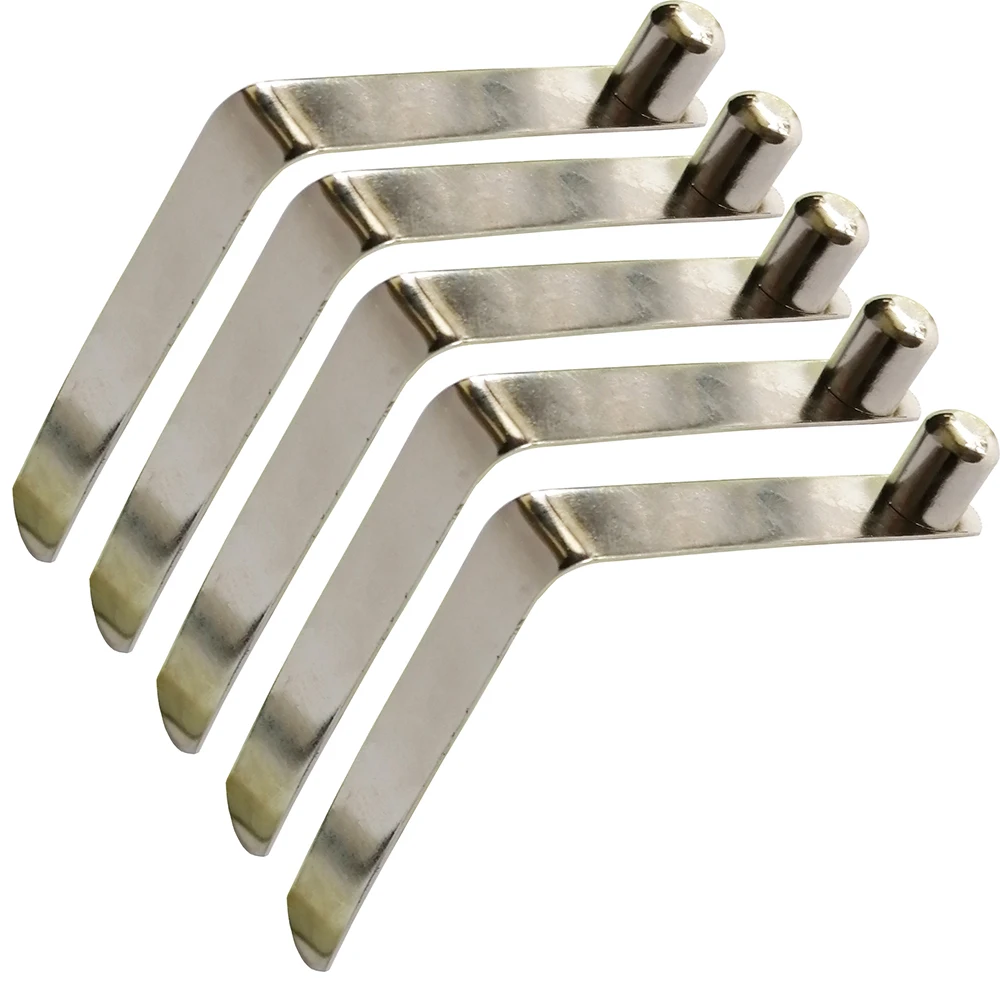 50pcs/pack 9 x 11mm Spring Push Button Single Kayak Paddle Snap Clip Tent Pole Clips Awning Telscopic Tube Lock | Спорт и