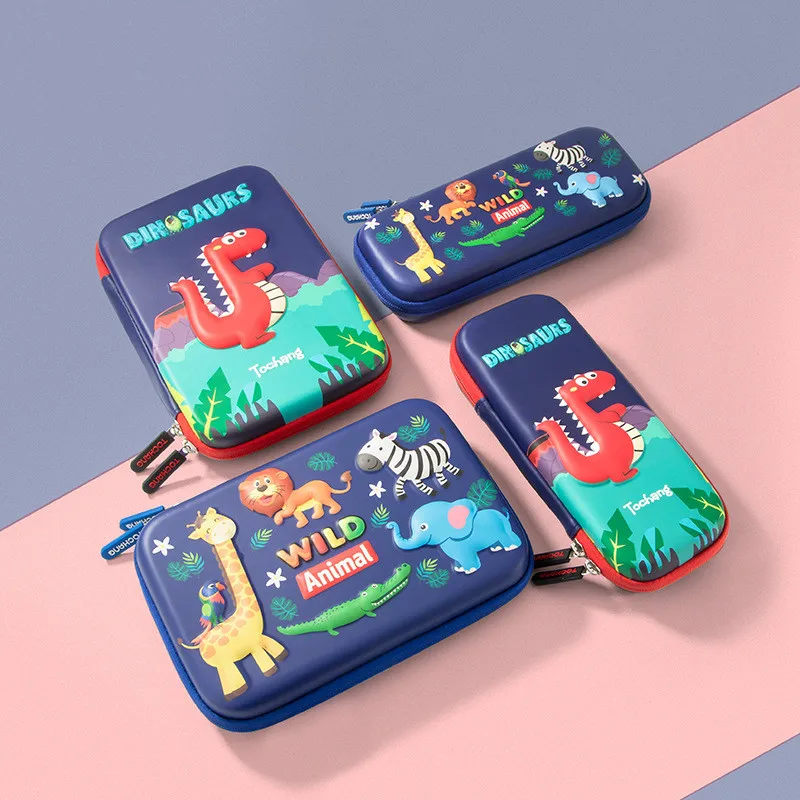 Кавайный пенал симпатичный карандаш коробка trousse scolair emultifunctional школьные