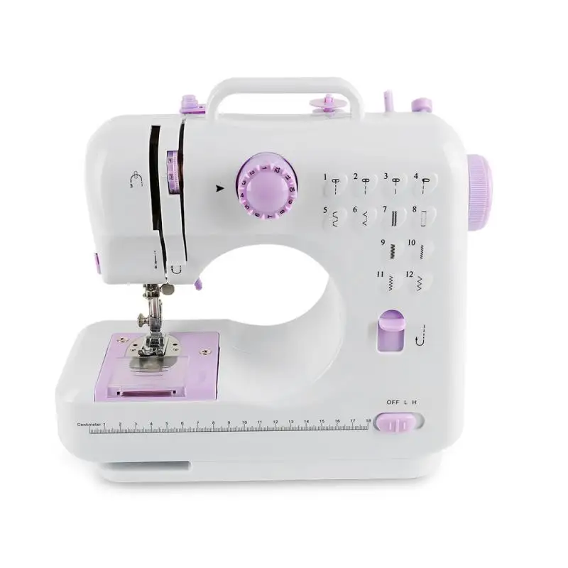 

Швейные машины, портативная электрическая бытовая мини-машинка для ремесленных работ с ножной педалью, ножницы светильник детей и начинающ...