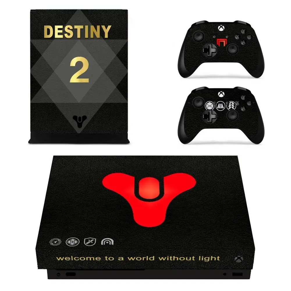 Защитная пленка для консоли Destiny 2, наклейка на контроллер для Xbox One X от AliExpress WW