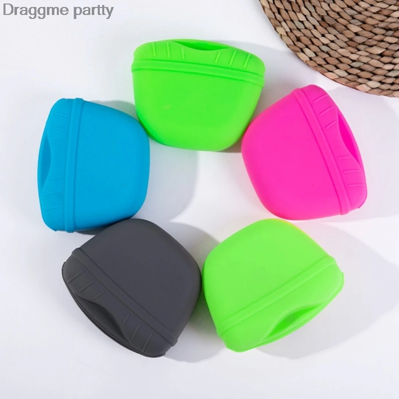 

New Pet Dog Cat Training Waist Pouch Bait Treat Snack Food Bag Storage Holder Pocket Waterproof Silicone Easy-carry Training Bag