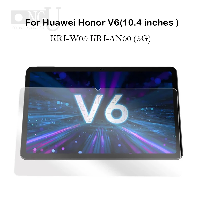 

Scratch Proof Clear Tempered Glass for Honor Pad V6 10.4 inches Huawei Honor V6 Tablet Screen Protector KRJ-W09 KRJ-AN00 (5G)