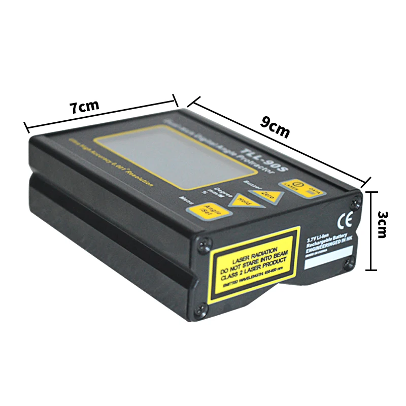 Цифровой дисплей 37 в двухосевой инклинометр Профессиональный высокоточный