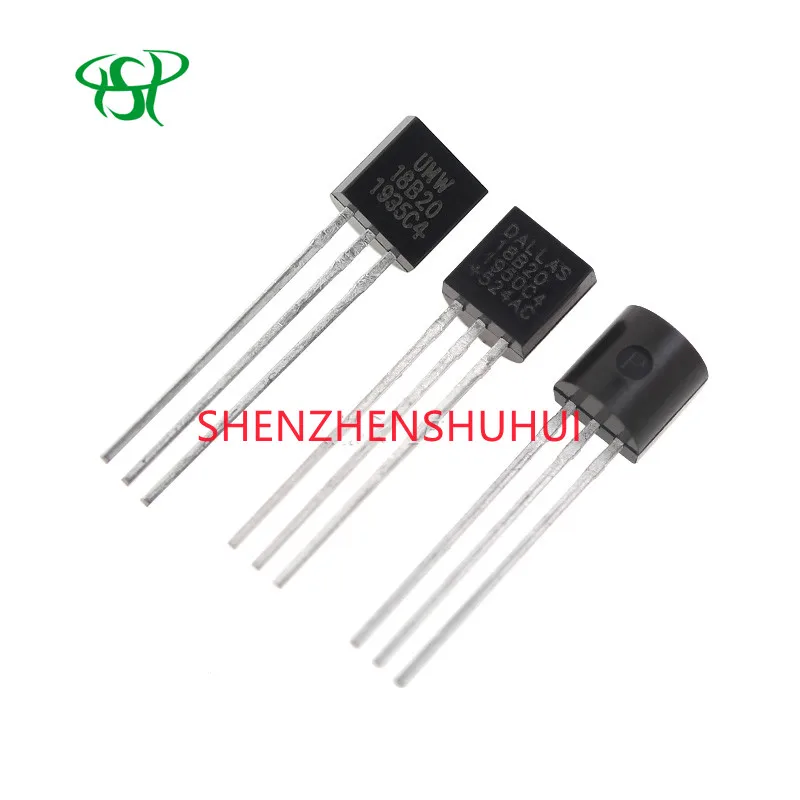 

10pcs/lot Sensor Electronic chip DS18B20 TO-92 18B20 chips Temperature Sensor IC 18b20 diy electronic