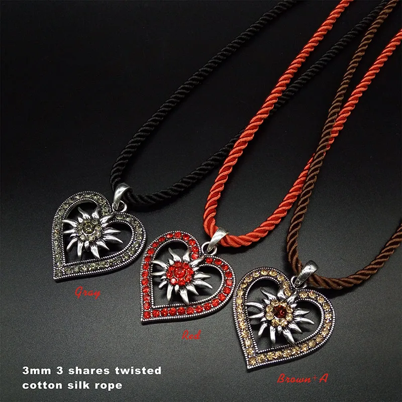 Модное трехниточное Ожерелье Стразы в форме сердца женское прилегающее искусственное ювелирное изделие в подарок оптовая продажа