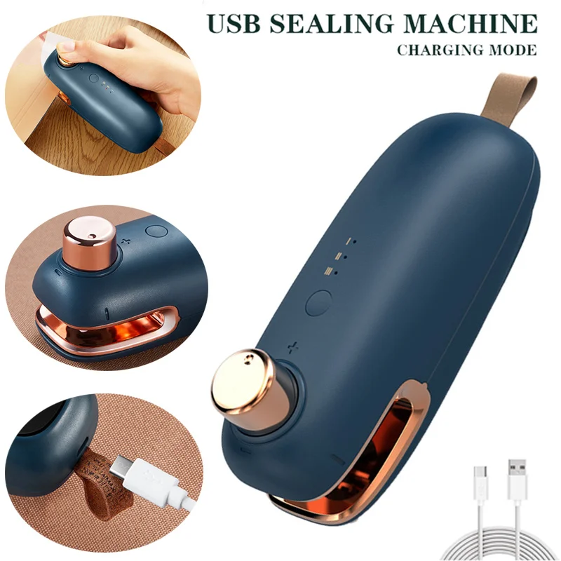 USB перезаряжаемая электрическая герметизирующая машина 3-скоростная регулировка