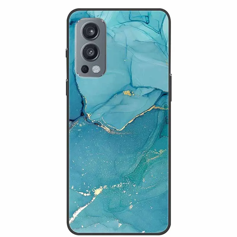 Чехол для Oneplus Nord 2 роскошный силиконовый мягкий чехол из ТПУ телефона