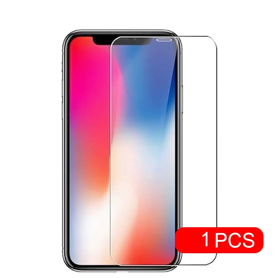 

Tempered Glass For iPhone X XS MAX XR 4 4s 5 5s SE 5c Screen Protective Film For iPhone 6 6s 7 8 Plus X 11 12Pro Glass Protector