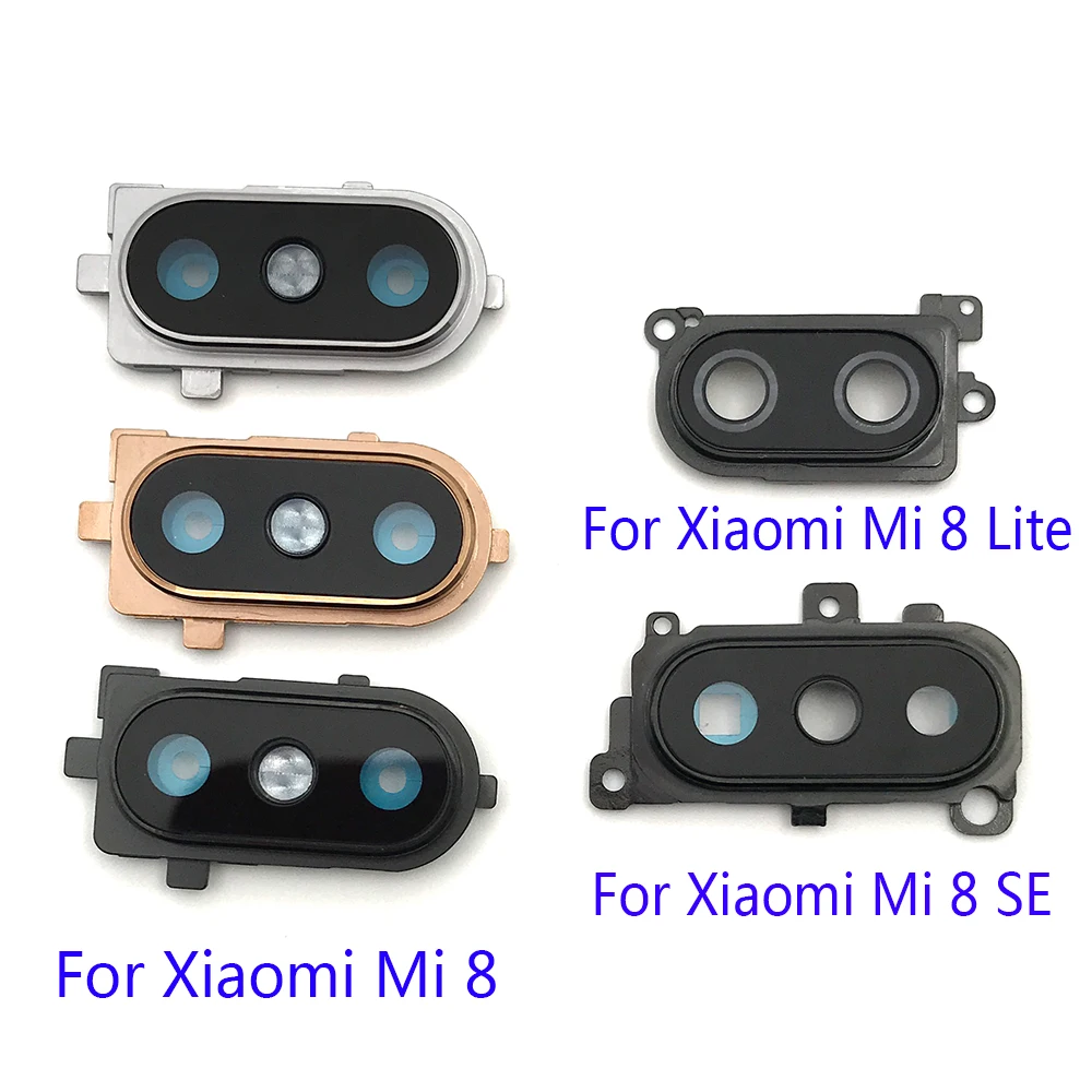 Корпус для задней камеры Xiaomi Mi8, Mi 8 Se Lite, 8Se, стеклянный Корпус для задней камеры Xiaomi Mi8, Mi 8 Se Lite, 8Se, стеклянный