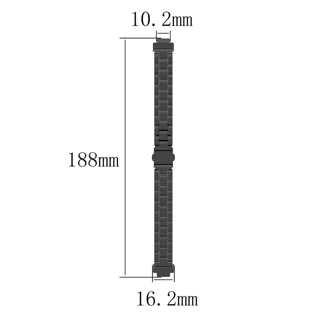 

Metal band for Fitbit Inspire / Inspire HR / ace2 Fitness Tracker Smart watch accessories man woman stainless steel wrist strap