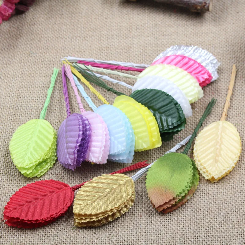 Брошь ручной работы в виде цветов 24 шт. 5 цветов|brooch pin hair clip|brooch leafbrooches purple |